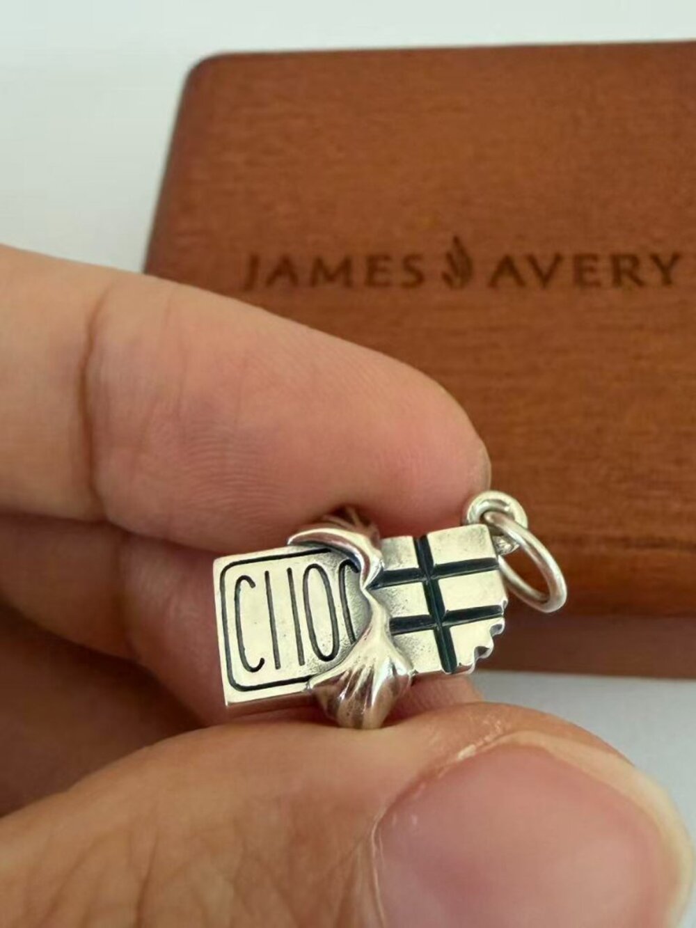 James Avery Sweet On You Chocolate Bar Charm